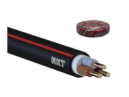 Kabel CYKY-O 3× 1,5 RE (50 m/bal.)