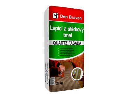Lepicí a stěrkový tmel Den Braven QUARTZ 25 kg