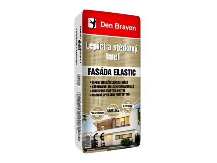 Lepicí a stěrkový tmel Den Braven FASÁDA ELASTIC 25 kg