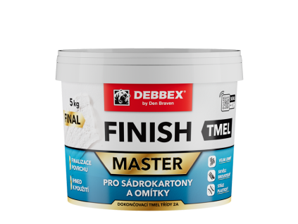 Den Braven Tmel pro sádrokartony a omítky FINISH 5 kg