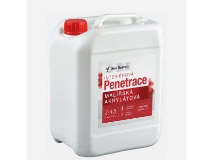 Malířská akrylátová penetrace Den Braven 5 l