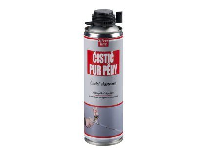 Čistič PUR pěny Silver Line 500ml