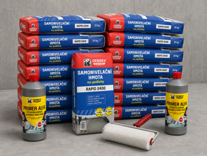 Samonivelační sada RAPID S400 pro nivelaci podlah cca 35 m²