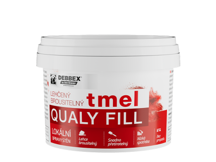 Lehčený brousitelný tmel Qualy Fill 5 l